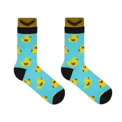 Носки BOOMERANGS Уточки, голубой