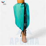 Чехол на аппарат внешней фиксации (Илизарова и др.) на голени (без полуколец). Легкий (хлопок + полиэстер), с открытой стопой./ ГО-17.