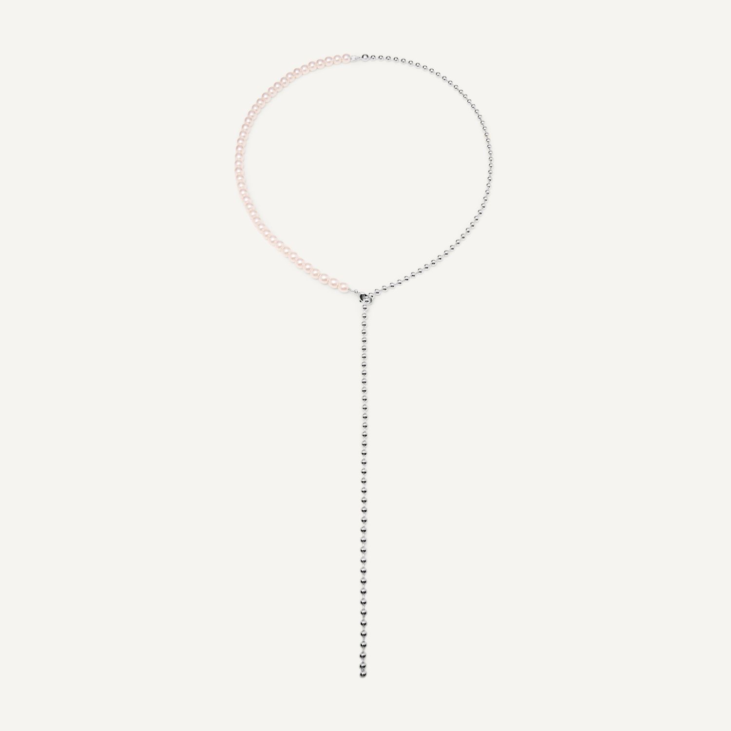 Колье Silver Pearl Necklace