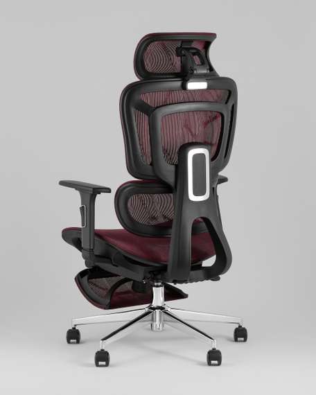 Кресло офисное TopChairs Nimbus бордовый