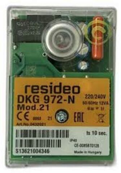 Resideo DKG 972-N Mod.21, 0432021 Топочный автомат