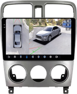 Магнитола для Subaru Forester 2 2002-2007 - FarCar BX3011M-360 монитор 9.5" 2K QLED на Android 13, 6Гб+128Гб, CarPlay, 4G SIM-слот, 4 камеры в комплекте