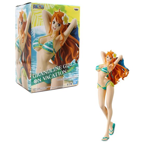 Фигурка One Piece, Grandline Girls On Vacation, Nami, 15 см / Фигурка по мотивам аниме "One Piece", Нами, 15 см