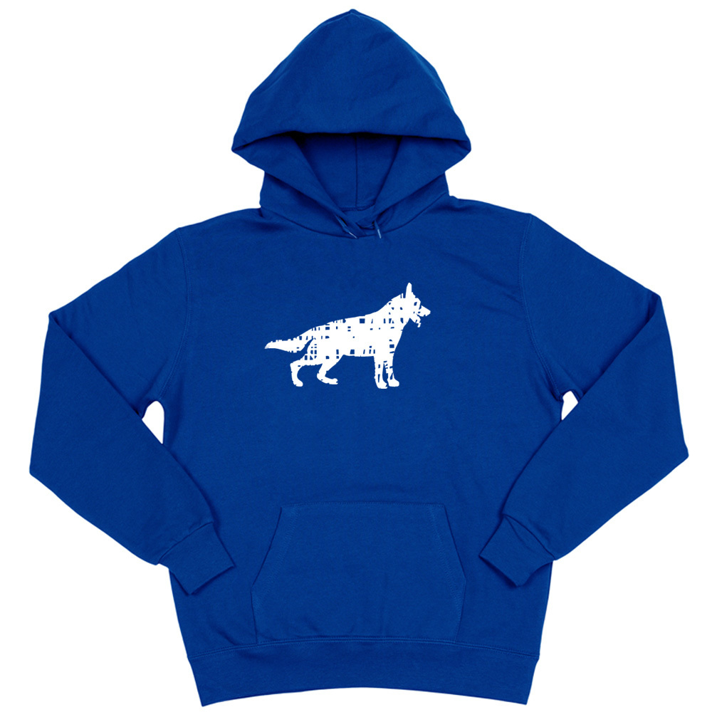 Толстовка "Овчарка - набросок"