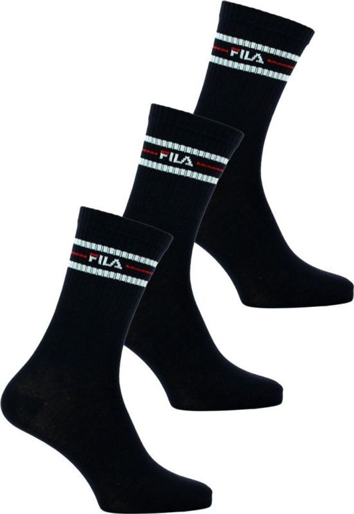 Теннисные носки Fila лайфстайл socks Unisex F9092 3P - navy