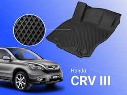 Коврики EVA 3D для Honda CR-V lll 2006-12 Delform Premium EVS-2502