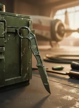 Нож NC Custom Thorn Razvedos Edition LE Mandalorian (AUS-8 Cerakote, Olive)