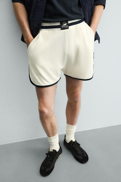 ZARA ШОРТЫ В СТИЛЕ FIFA WORLD CUP™ ФРАНЦИЯ 98 КЛАССИКА, БЕЛЫЙ