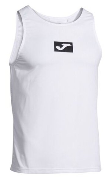 Мужская теннисная футболка Joma R-City Sleeveless - белый