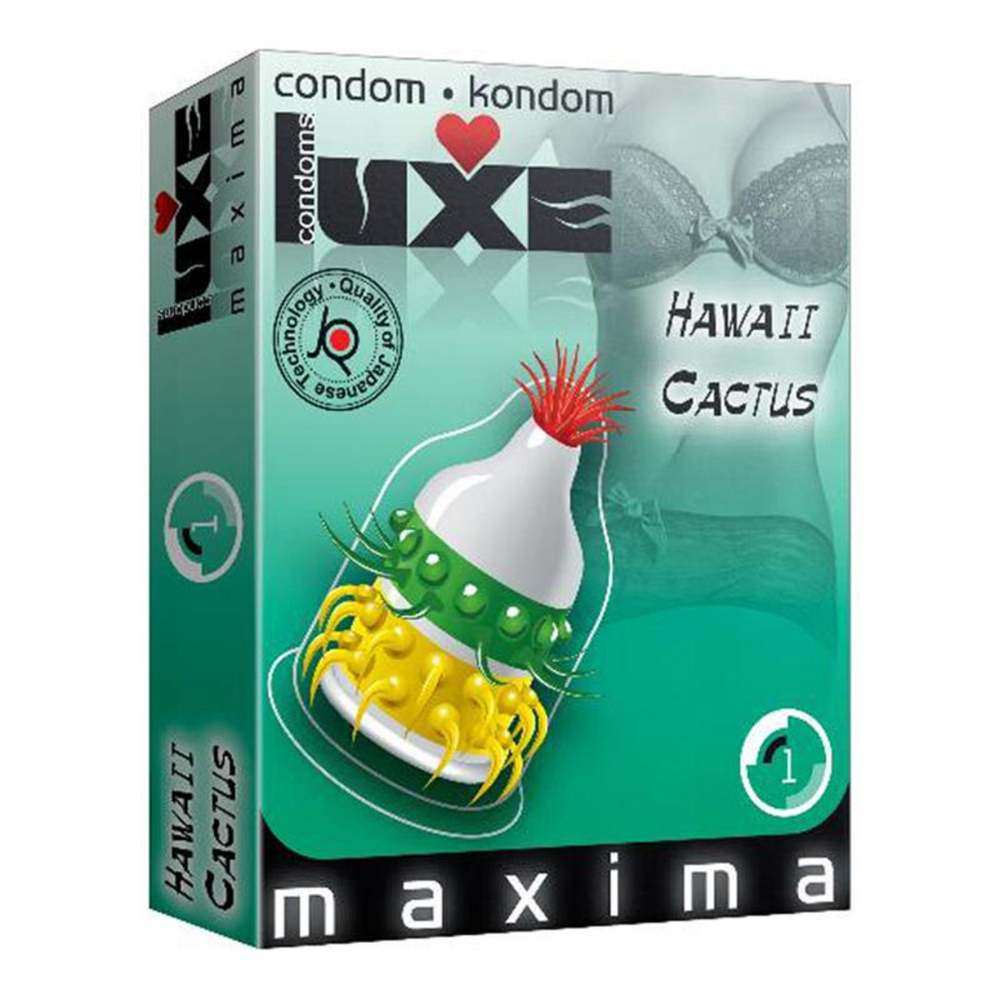 Презерватив Luxe Гавайский Кактус 1 шт