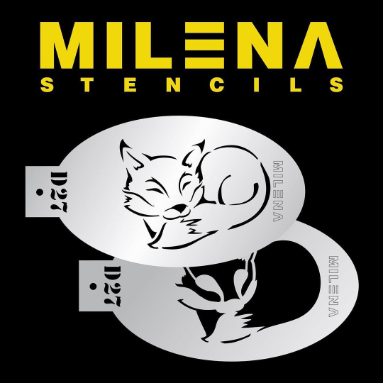 Трафарет Milena D27