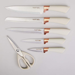 Набор ножей 7 предметов на пластиковой подставке, 911-785