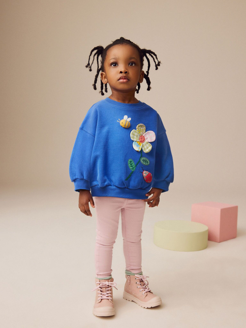 Толстовка для девочки Next E53-962, Синий