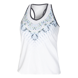 Женская теннисная майка Lucky in Love Tye Dye Groove Tank Top Women - White, Blue