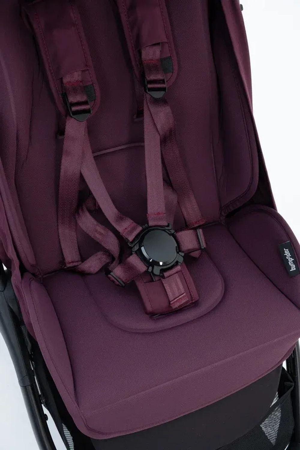 Коляска прогулочная для двойни Bumprider Connect.mini Italian Plum