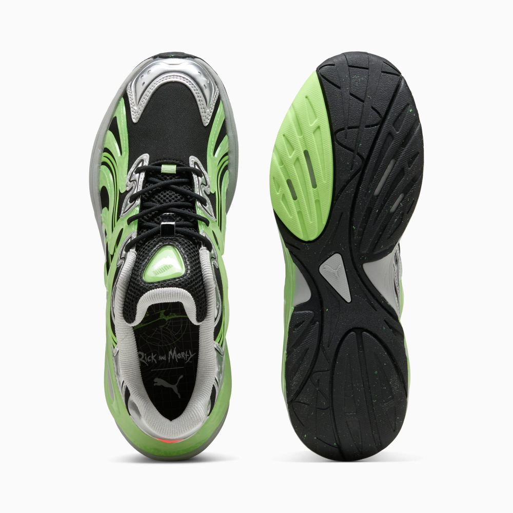 PUMA X RICK AND MORTY КРОССОВКИ УНИСЕКС INVERSE, ЧЕРНЫЙ