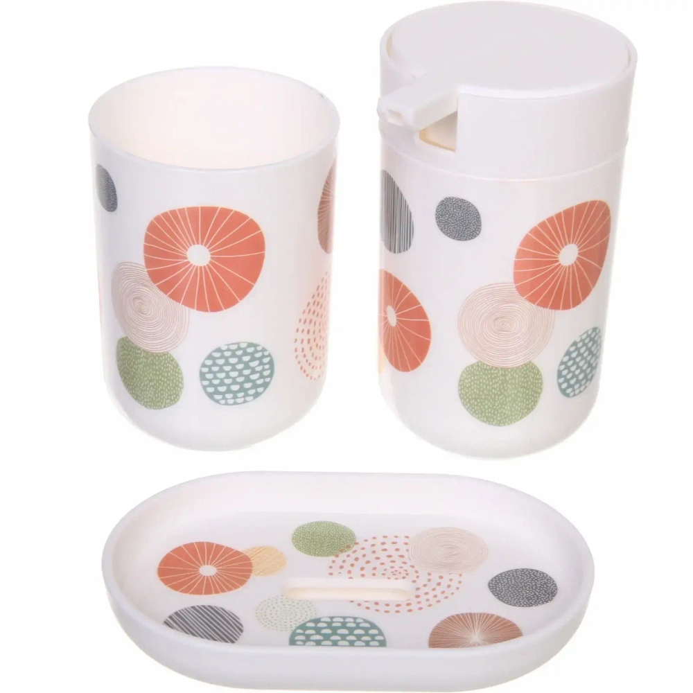 Набор для ванной из 3-х предметов «Вега»