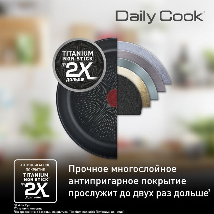 Сковорода Tefal Daily Cook 28 см G7300655