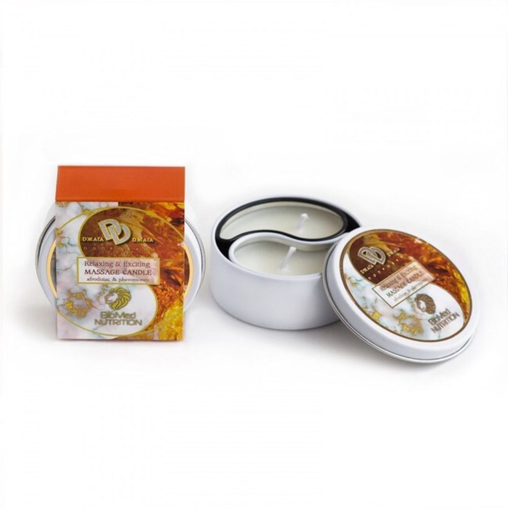 Массажная свеча Relaxing &amp; Exciting Massage Candle Янтарное Утро (30 мл)