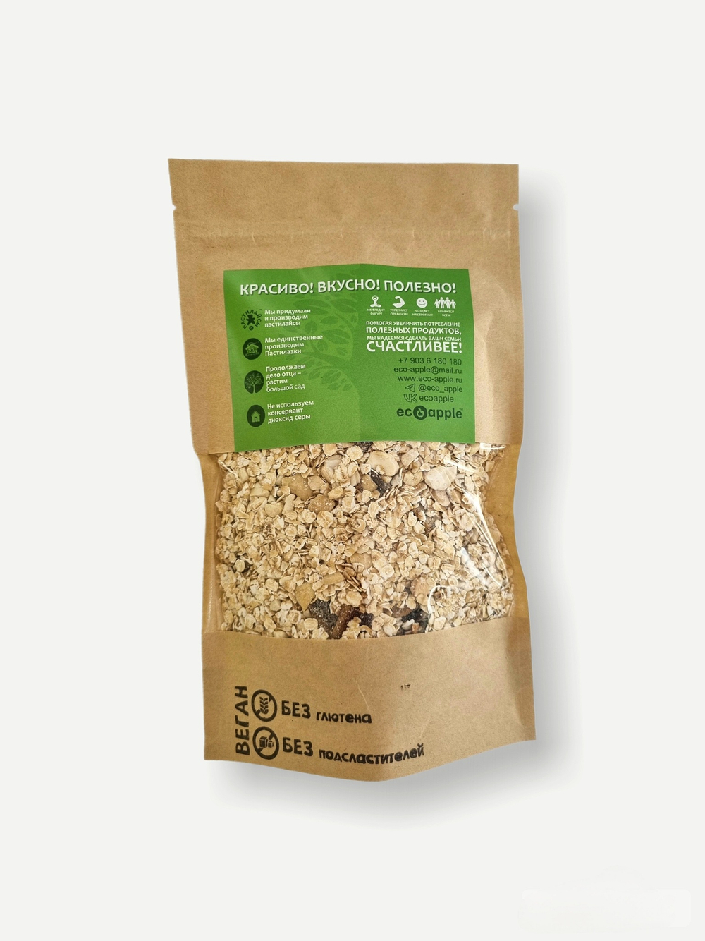 Овсяные хлопья с бананом и кешью, 220 г от eco-apple.ru