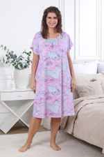 Ночная сорочка Палитра Виотекс СИРЕНЕВЫЙ