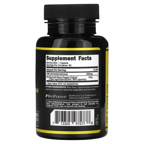 Primaforce, DIM, 300 мг, 60 капсул