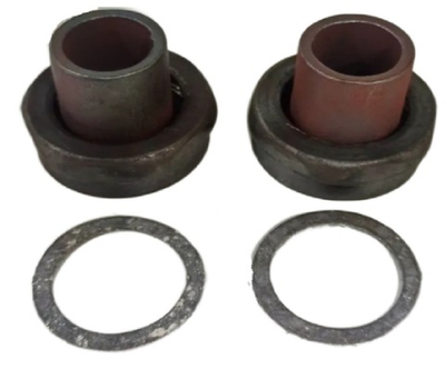 Монтажный комплект (присоединителей / адаптеры под сварку) для счетчика газа "ПРИНЦ" ДУ-20, 1"