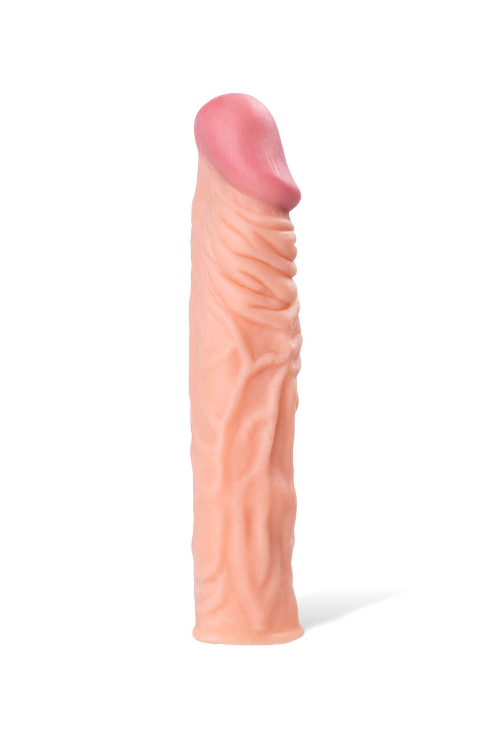 Насадка на пенис A-Toys by TOYFA, SoftSkin, телесный, 19,5 см