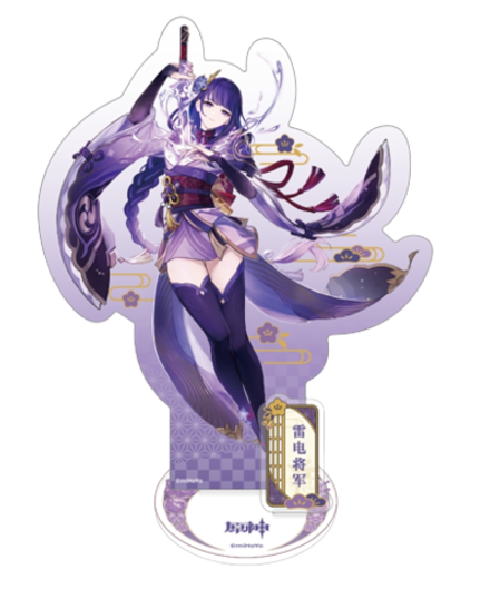 Акриловая фигурка Genshin Impact Inazuma Character Standee Raiden Shogun