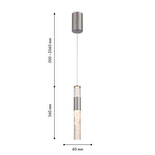 Подвесной светодиодный светильник Favourite Icecube 4761-1P