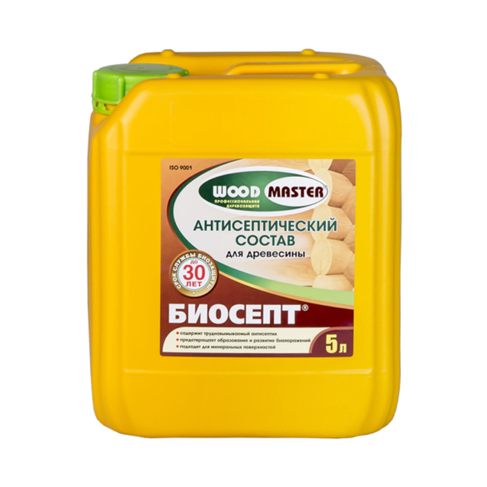 БИОСЕПТ АНТИСЕПТИЧЕСКИЙ СОСТАВ "WOODMASTER" 5л " РОГНЕДА"