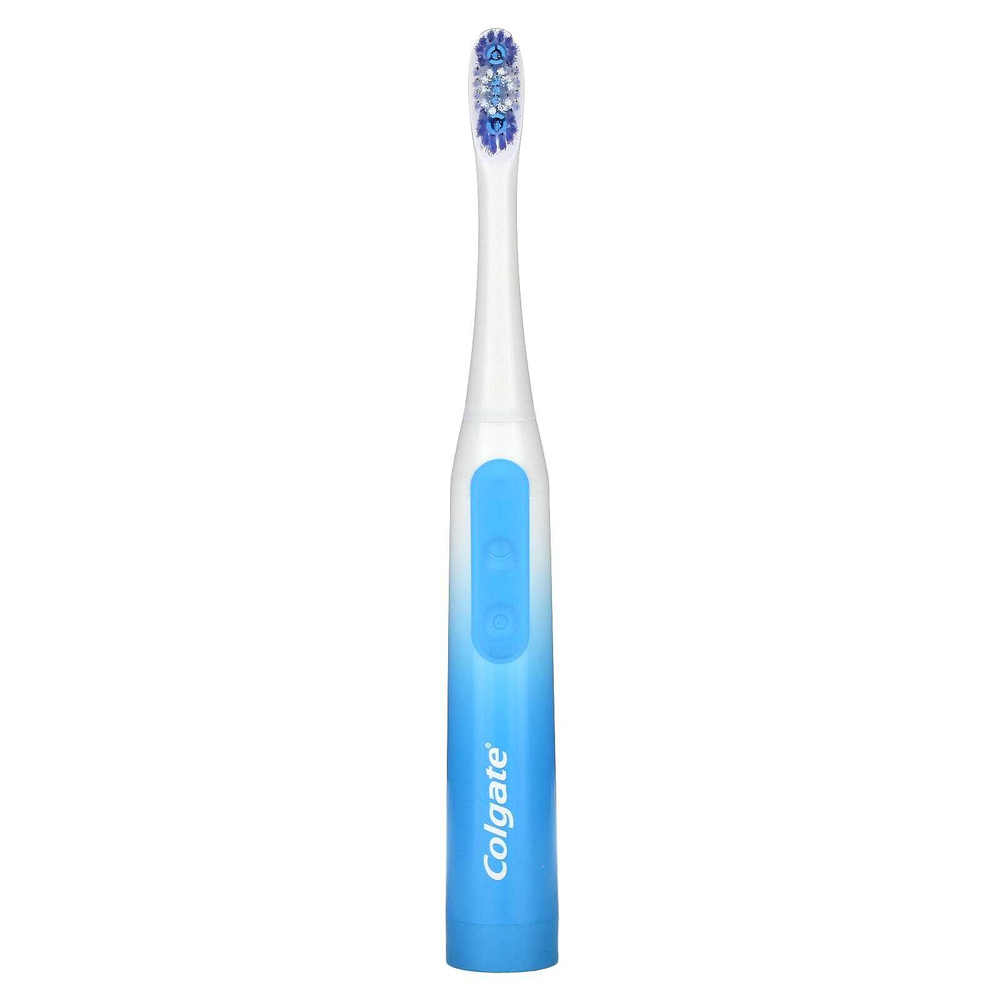 Colgate, 360 Sonic Floss-Tip, зубная щетка на батарейках, 1 зубная щетка
