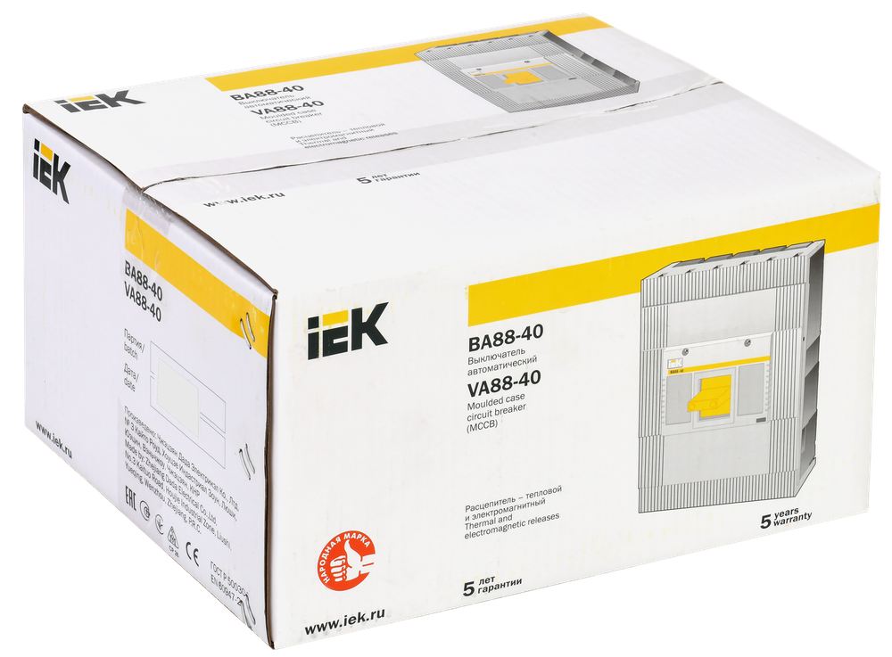 Автоматический выключатель ВА88-40 3Р 630А 35кА IEK
