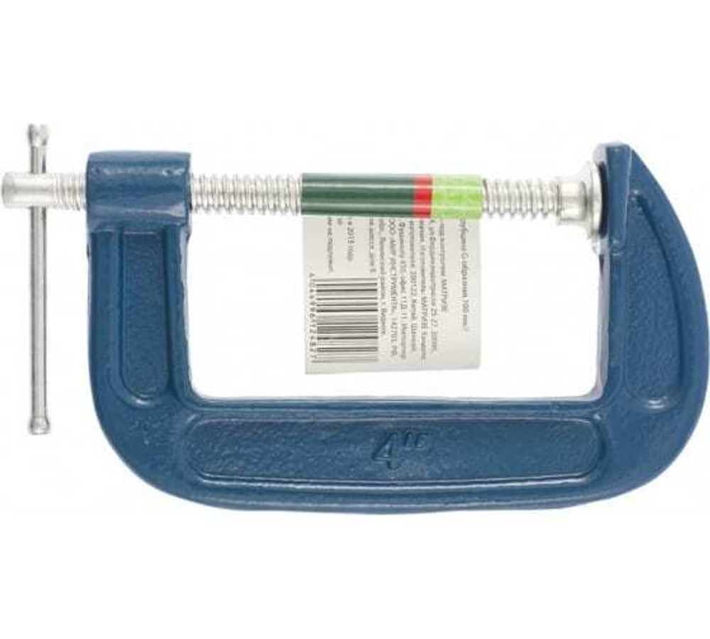 СТРУБЦИНА G-ОБРАЗНАЯ СИБРТЕХ 100ММ 20584