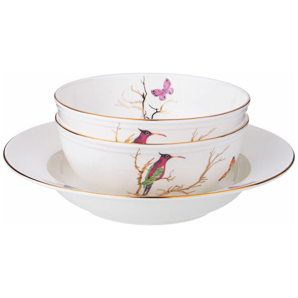 СТОЛОВЫЙ СЕРВИЗ LEFARD "РАЙСКИЕ ПТИЦЫ" НА 6 ПЕР. 26 ПР. (КОР=2НАБ.)