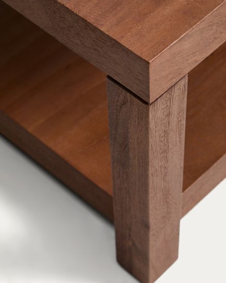 Журнальный столик Norani из массива акации с шпоном акации, 150 x 70 см