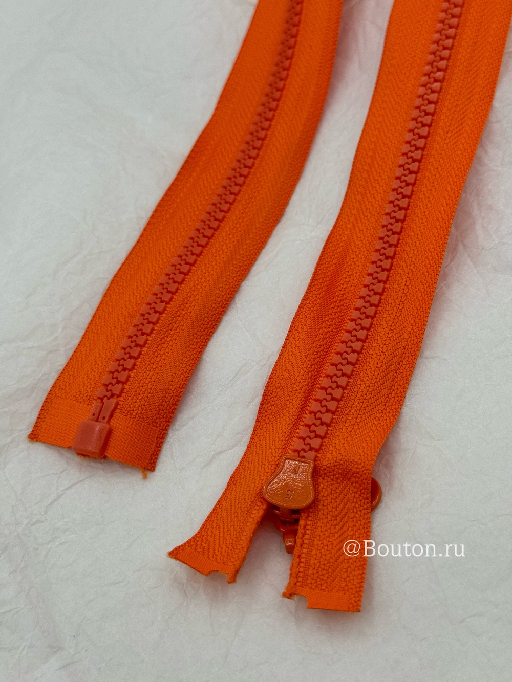 Молния тракторная оранжевая