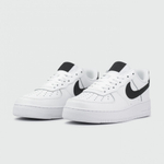 кроссовки Nike Air Force 1 Low White / Black Swoosh Wmns