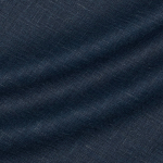 Тонкая шерстяная ткань со льном оттенка синего меланжа