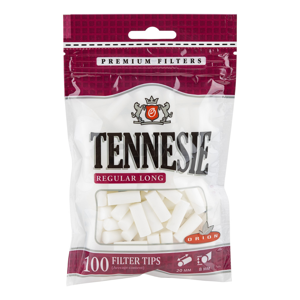 Фильтры для сигарет "Tennesie" Regular Long 8mm 100шт