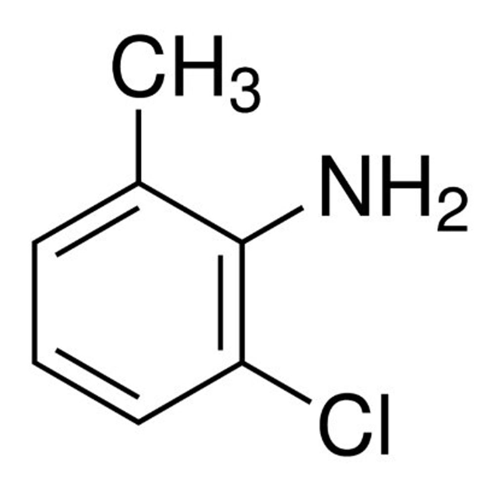 2-хлор-6-метиланилин формула структура