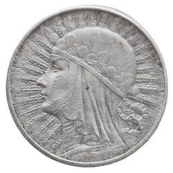 Монета 10 злотых (zlotych) 1932 год Польша