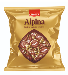 КОНФЕТЫ KREMBER ALPINA С КАРАМЕЛЬЮ 500ГР