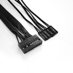 Корпус для компьютера Exegate EX283225RUS Корпус Miditower ExeGate UN-605B Black, ATX, , 2*USB, Audio, замок блокировки кнопки питания