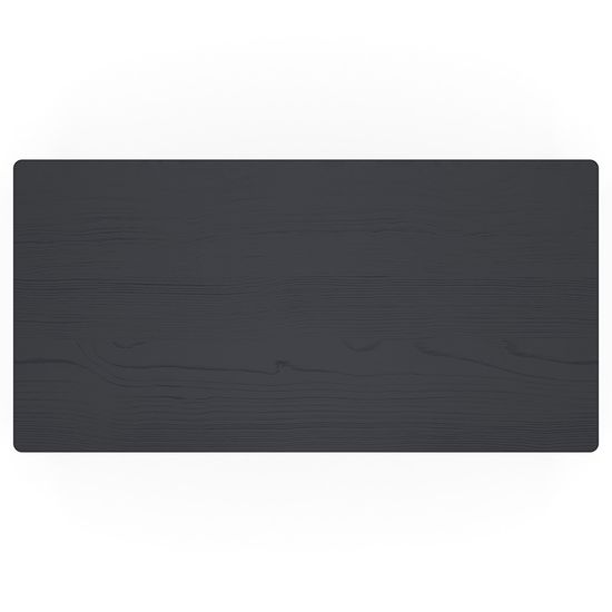 Стол обеденный saga, 75х150 см, темно-серый