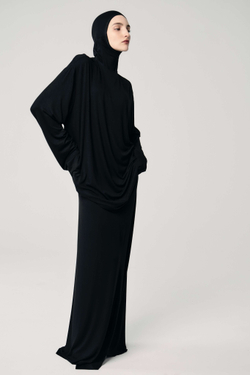 Юбка база прямая черная