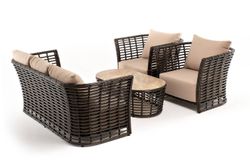 "Валенсия" лаунж-зона из искусственного ротанга, цвет бронзовый