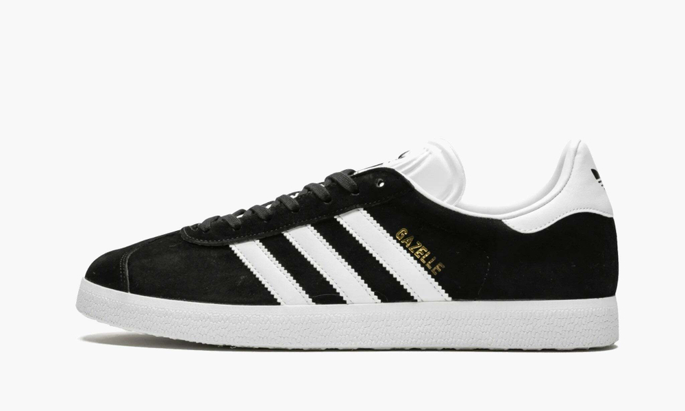Adidas Gazelle "Core Black Cloud White Gold"