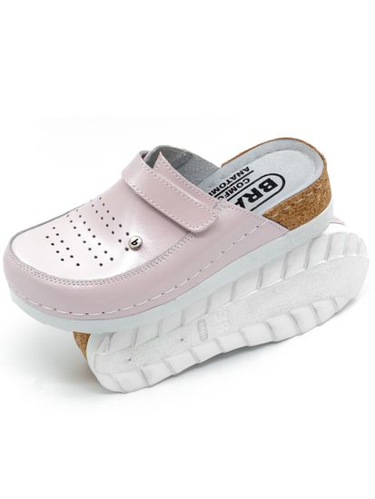 «Ella» | Женские сабо (жемчужный)