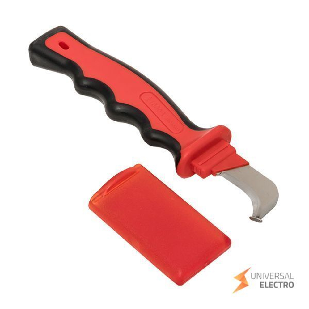 Нож для снятия изоляции с пяткой 1000V WS-31 EKF Professional